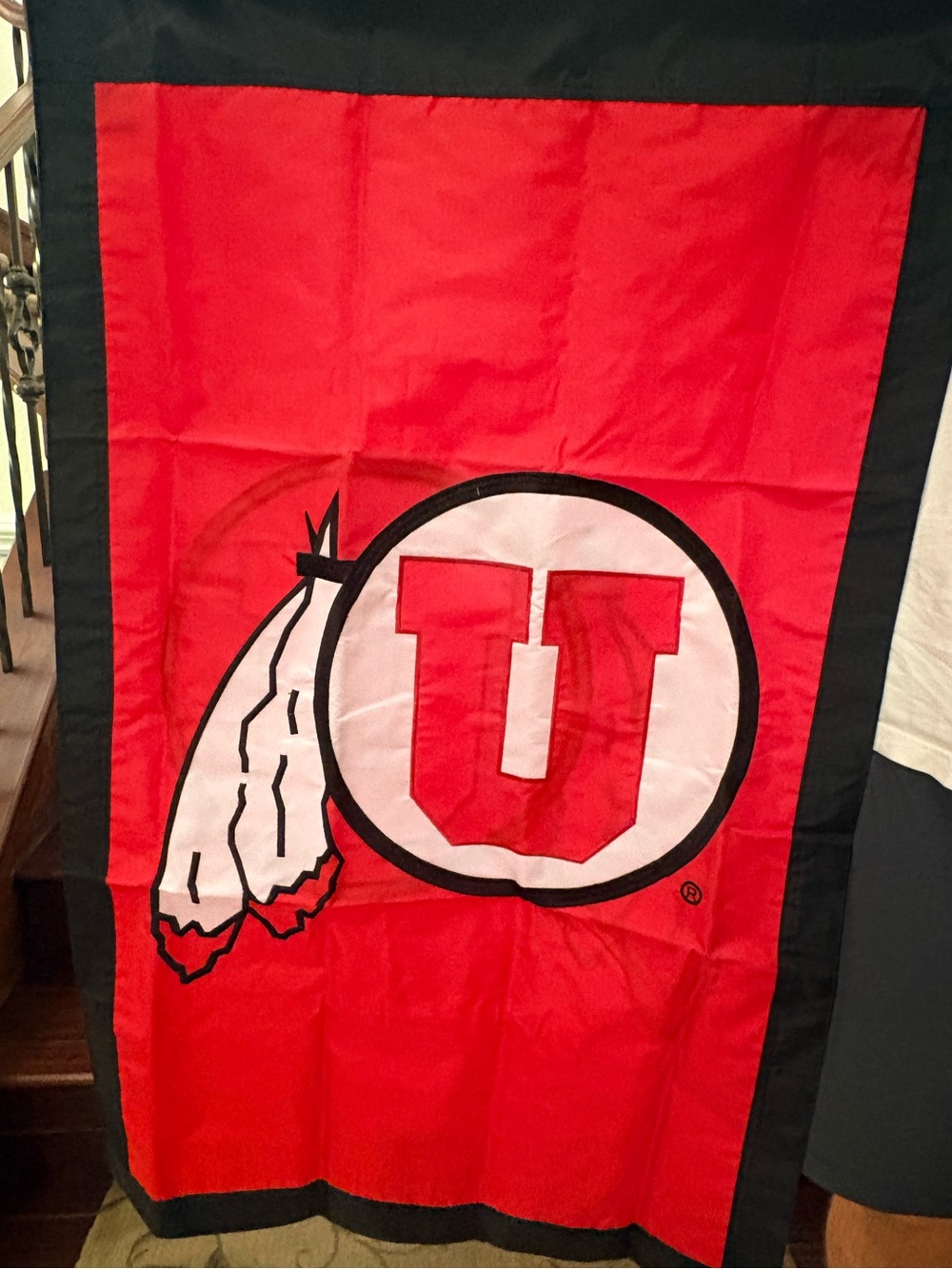 Red University of Utah Utes Flag 43x26inch